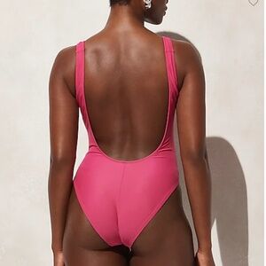 SOLD- J. Crew Low Back One-piece Swimsuit